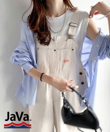 javaジャバ オーバーオール サロペット レディース パンツ ワイドシルエット オールシーズン オールイン…