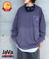 《javaジャバ コラボ》 メンズ Tシャツ 大きい サイズ 長袖 トップス カットソー おしゃれ レディース ス…