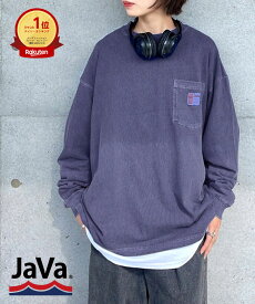 《javaジャバ コラボ》 メンズ Tシャツ 大きい サイズ 長袖 トップス カットソー おしゃれ レディース ストリート アメカジ ユニセックス 大きいサイズ 秋 冬 クラシカルエルフ jv1029002