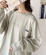3/15 23:59まで まとめ買いクーポンで最大10％OFF 《javaジャバコラボ》 tシャツ レディース 長袖 コット…