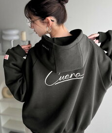 《java ジャバコラボ》トップス パーカー レディース バック刺繍 裏起毛 ゆるっと フード ロゴ デイリー お出かけ 重ね着 可愛い ゆったり インナー カジュアル BIGパーカー リブ仕様 こなれ感 小顔効果 大きいサイズ 秋 冬 2025aw クラシカルエルフ jv1330044