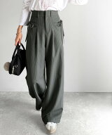 【 スーパーセール 6/10限定 3500円以上で使える 500円OFF クーポン 】 【mily bilet】ボトムス パンツ …