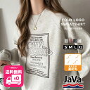 【今だけ 送料無料 5,999円 ⇒ 2,499円 】 《javaジャバ コラボ》トップス スウェット レディース ツアーロゴ 刺繍 グ…