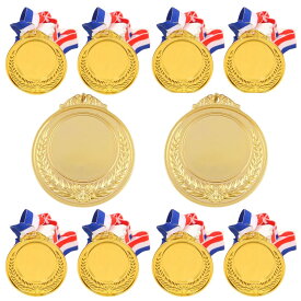 Quikaboo メダル 運動会 保育園 金メダル 表彰用 優勝 子ども 保育園 子供 景品 おもちゃ