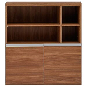 【ENTRANCE FURNITURE エントランスファニチャー 幅90cm】 キッチン収納 リビング収納 玄関収納 日本製 完成品 最上位等級規格製品:F★★★★ ECD-91H/リアルウォールナット