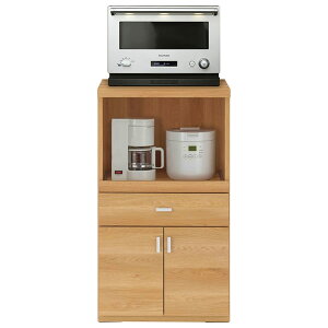 【SMART KITCHEN スマートキッチン レンジカウンター 幅55cm】 キッチン収納 レンジ台 日本製 完成品 最上位等級規格製品:F★★★★ ホワイトウッド キャナルオーク リアルウォー