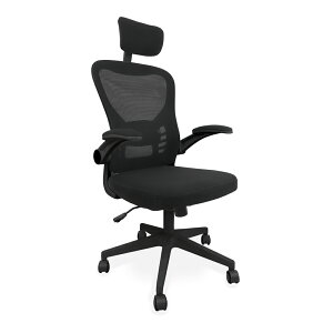 【最大10%OFFクーポン】オフィスチェア メッシュ 肘付き メッシュチェア 腰痛対策 疲れない ハイバック ヘッドレスト付き ロッキング 耐荷重110kg デスクチェア おしゃれ パソコンチェア 肘