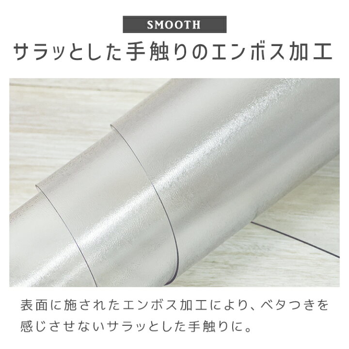 楽天市場】【最大10％OFFクーポン】キッチンマット 80×240cm 透明 