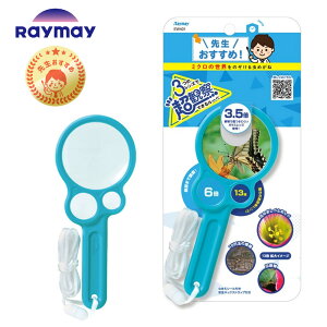 レイメイ藤井 先生おすすめ 超観察ルーペ 虫眼鏡 拡大鏡 小学生 子供 EW401 Raymay