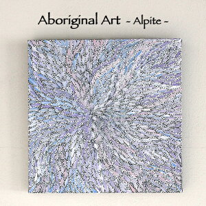 yAboriginal Art / A{WiA[gzAlpite (Wild Flowers) by Rosabella Long Petyarreiaba-17jFI[XgA̐ZA{Wiɂ`ꂽA[gI[XgA^Z^A{Wi^A