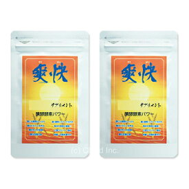 セロトニン サプリメント 爽快 お試し 2個セット 20日 ★初回限定 2000円 ポッキリ 【検索ワード： トリプトファン 精神安定剤 睡眠薬 不眠症 イライラ うつ病 五月病 】