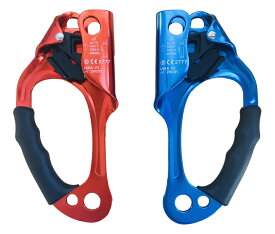 TOWA　ハンドルアッセンダー 右用 ブルー（TS-8088RV2）【業務用 ハンドアッセンダー 青 ロープ ブランコ ガラス 外壁 高所清掃作業に トーワ