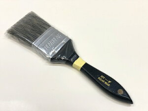中国ラスター ダスター平 50mm ダスター刷毛  業務用 377 中国ラスター平 胡麻2インチ 約5センチ幅 5cm ハケ 豚毛 100% 2" PORAR BEAR