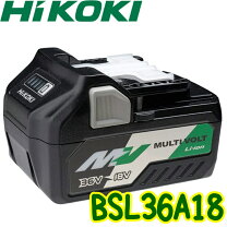 楽天市場】ハイコーキ 36vマルチボルト電池 bsl36a18の通販