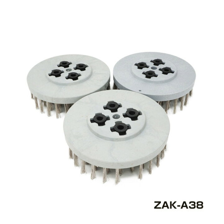 楽天市場 クオリティ Zak A38 3枚組 業務用 バルチャー専用zak 剥離専用ステンレスブラシ 掃除用品クリーンクリン楽天市場店