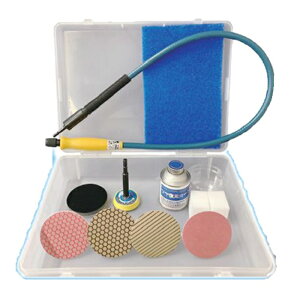 日本レヂボン NCA 小次郎くん トイレ清掃セット  業務用 インパクトドライバーに装着して使用できる フレキシブルツール 水垢除去 パッド アルタディスク