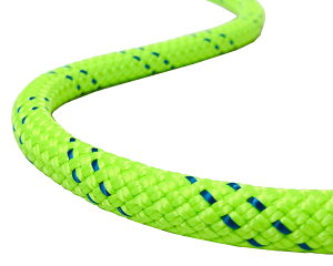 TOWA�@KM-3 �X�^�e�B�b�N���[�v 11mm S�O���[�� 60m�y�Ɩ��p Teufelberger 3302-14-00200 Static Rope 60���[�g�� Safety green �u�����R �K���X ���| �g�[��