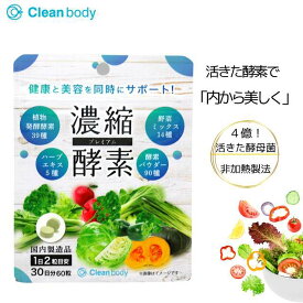 【訳アリ 賞味期限2024年9月】 酵素サプリ ダイエット 健康 酵素 サプリ 植物発酵酵素39種 野菜ミックス14種 ハーブエキス5種 酵素パウダー90種 活きた 酵母菌 コエンザイムQ10 配合 酵素サプリ 酵素 酵母 国内製造 Clean body