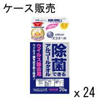 楽天市場】エリエール 除菌できるアルコールタオル 詰替 24の通販