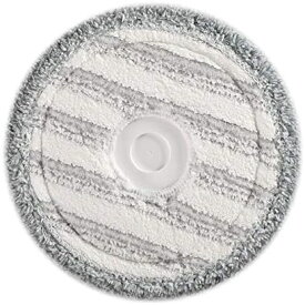 5%クーポン！送料無料 CLEANHOME コードレス回転モップクリーナー マイクロファイバー クロス2枚 電動モップ用 床掃除 乾湿両用可 ホワイト