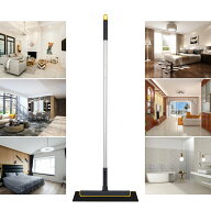 5%クーポン！送料無料 CLEANHOME スクイジー 水切りワイパー ホウキ ガラスワイパー フロアスクイジー フ…