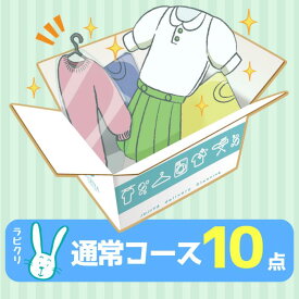 クリーニング　宅配　保管なし最速便コース　10点パック　送料無料 衣替え 新生活 シミ抜き 片付け