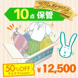 クリーニング　保管　宅配　プレミアムコース10点パック　送料無料の宅配クリーニング　最大10ヶ月保管　衣替え　新生活　シミ抜き　片付け　抗菌　防虫