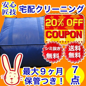 クリーニング 保管 宅配 最大9ヶ月長期保管コース 7点パック 送料無料