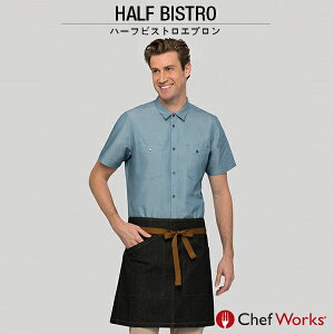 Chef Works VFt[NX BERKELEY o[N[ EGXgGv HALF BISTRO n[trXgGv Xgbv tւ\  ubN ahn01 ẑ