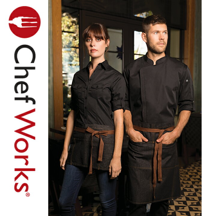 Chef works コックコート 女性 コート女性 コック服 かわいい  コックコート 女性の