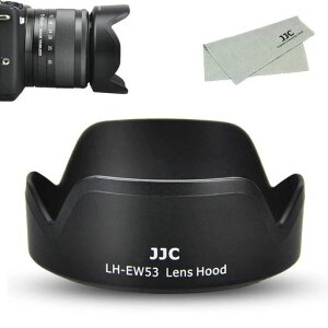 JJCEW-53�t�������Y�t�[�h�Ԍ`CANONRF-S18-45MMF4.5-6.3ISSTM&CANONEF-M15-45MMF3.5-6.3ISSTM�����Y�ɑΉ�CANONEW-53�����Y�t�[�h�݊�