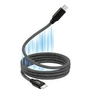 aceyoonUSB-CtoUSB-C�P�[�u���ő�240W1m�}�O�l�b�g���i�C�����҂�Type-CPD3.1�}���[�d�P�[�u�����܂Ȃ��������[�d�R�[�hforMacBookPro/AiriPhone17/16
