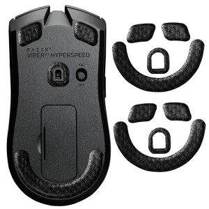 IMMOENUC-�}�E�X�\�[��RazerViperV3HyperSpeed�Ή�2���Z�b�g�A���ϋv���A�ᖀ�C�A����Ȗ�l�݌v�A���^�A�}�E�X�r�������p�A���萫�\����(�u���b�N)