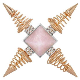 置物 金字塔 天然石 水晶 ローズゴールド コイル 瞑想 ヒーリング スピリチュアル 浄化 風水 ラッキーアイテム デスクオーナメント オブジェ インテリア アメジスト クォーツ タイガーアイ