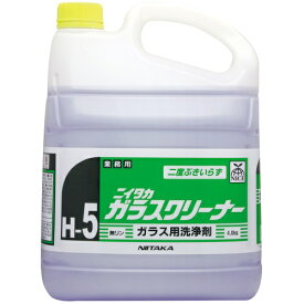 ニイタカ　ガラスクリーナー 4kg H-5【原液使用】