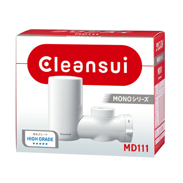 楽天市場】【TVCM公開中】クリンスイ 蛇口直結型 浄水器 MD111-WT MONO  