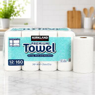 カークランドシグネチャー ペーパータオル 140シート 3ロール / 12ロール | コストコ Costco 送料無料 キ…