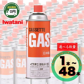 イワタニ カセットガス ボンベ 3本 12本 48本 選べる セット 送料無料 日本製 オレンジ CB-250-OR 岩谷産業 カセットボンベ ガス缶 鍋 すき焼き 防災 備蓄 地震 停電 対策 ローリングストック アウトドア キャンプ まとめ買い 箱買い Iwatani