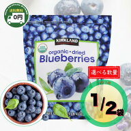 有機JAS認証！ ドライブルーベリー カークランド 567g 送料無料 選べる 1袋 / 2袋 セット オーガニック …