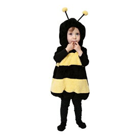 【公式】【ハロウィン 衣装 ベビー】マシュマロハッチ Baby みつばち ハチ ミツバチ ハロウィーン 子供 仮装 キッズ ベビー 女の子 カバーオール もこもこ ふわもこ コスチューム コスプレ なりきり トップス 80cm