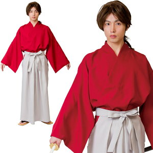 レビュー特典【ハロウィン コスプレ メンズ 男性 侍 キャラクター】なり研 侍でござる ■ 漫画 アニメ ヒーロー 戦士 衣装 忘年会 ハロウィーン パーティー コスチューム 結婚式 二次会 余興