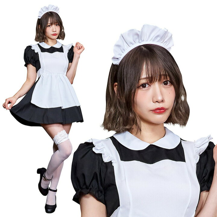 クリアストーン 犬メイド コスプレ クリアストーン Clearstone マイフェイヴ 茉夏監修 コスプレ ハロウィン イヌ派ハイカラメイド レディース ブルー ホビー