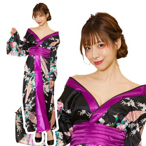 【公式】レビュー特典【コスプレ 和服 クリアストーン】GLOWHOLIC 花魁 紫 ■ clearstone コスチューム コーデ 衣装 セクシー 仮装 ハロウィン パーティー グッズ レディース 女性用 かわいい 可愛