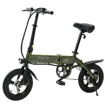 楽天市場】グリーン（カラーカーキグリーン）（電動アシスト自転車 
