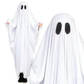 【公式】【ハロウィン コスプレ かぶりもの ポンチョ】2WAYてるてるおばけポンチョ ■お化け 被り物 簡単 簡易 コスチューム コスプレ 衣装 忘年会 ハロウィーン パーティー 二次会 余興 ハロウィーン 出し物 歓迎会 送迎会