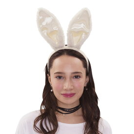 【公式】パステルバニーカチューシャ かぶりもの カチューシャ【干支 卯年 兎年 ウサギ】【クリーム/ピンク/ブルー/ラベンダー/グレー】ハロウィン コスプレうさぎ バニー イースターグッズ 雑貨 ハロウィン コスチュームプレイ 忘年会 特別