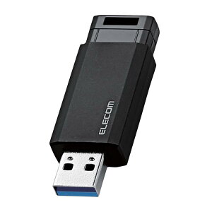 �G���R�� USB������ 64GB USB3.2�iGen1�j �m�b�N�� �u���b�N MF-PKU3064GBK/E