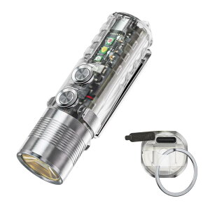 RovyVon I[ A28 2rd USB-C EDC dA6500K LED ő 1000 [A850mAh [d^dA//365nm TChCgA[^ IALvAnCLÔ߂̗zIȌ