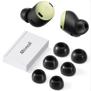 �y6���Z�b�g�zMiimall Google Pixel Buds Pro �C���[�s�[�X �O�[�O�� Pixel Buds Pro �C���[�s�[�X �������[�t�H�[�� �X�|���W �t�B�b�g�� �_� �\�t�g �Չ��� �E���h�~ Google Pixel Buds P