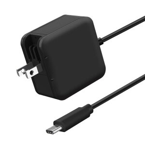 ノートPC用 ACアダプター 65W PD Type-C充電器 パソコン 急速充電器【Gan+窒化ガリウム65W 45W 20V 3.25A高速対応小型】タイプC USB-C 充電器 PC lenovo/Thinkpad/Chrome